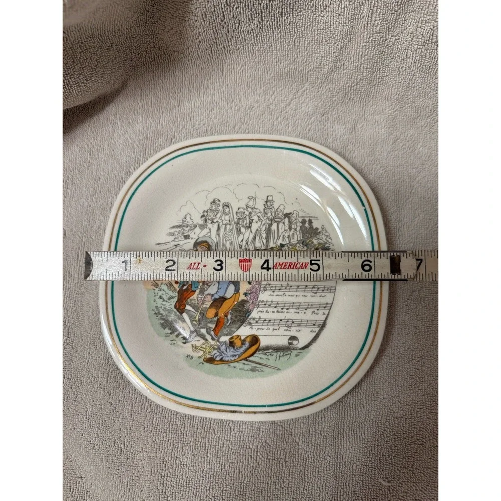 Vintage PV French Music‎ Opera Set Series Plates 7
